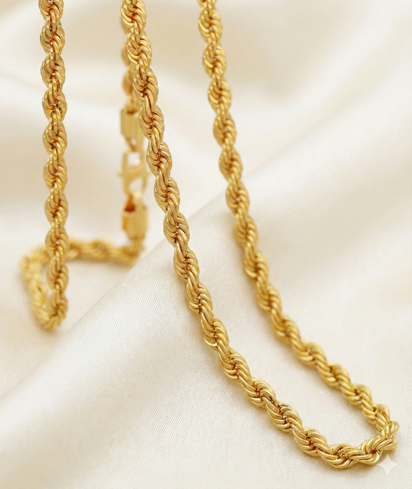Rope gold chains