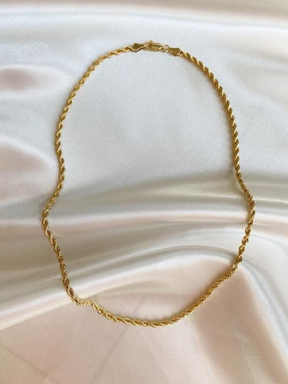 Rope gold chains